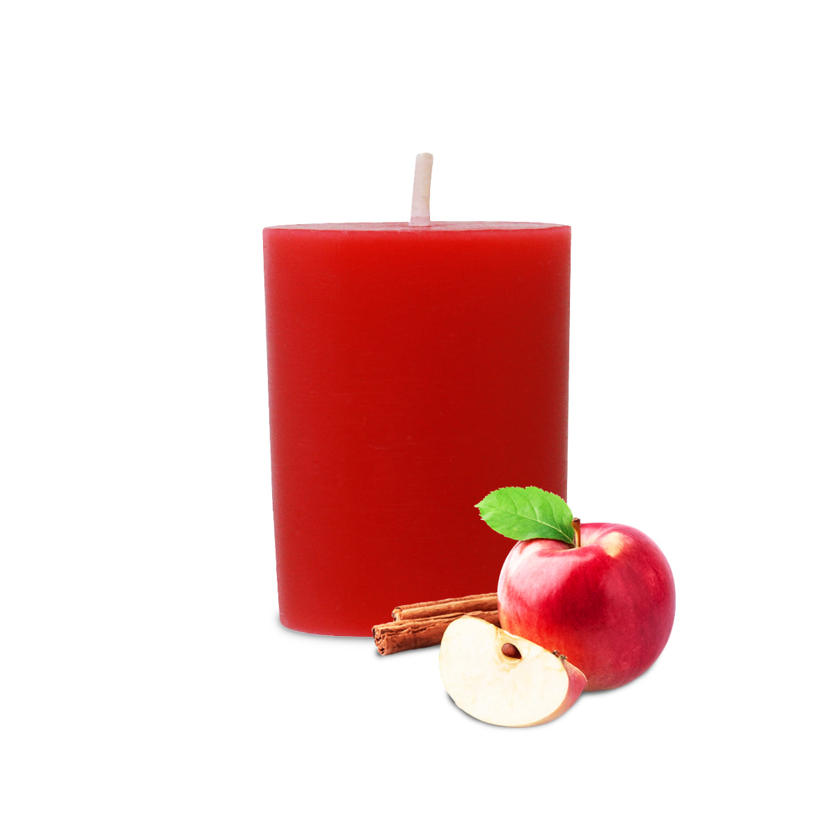 Vela Votiva Aromática 32 Pzas Manzana Canela