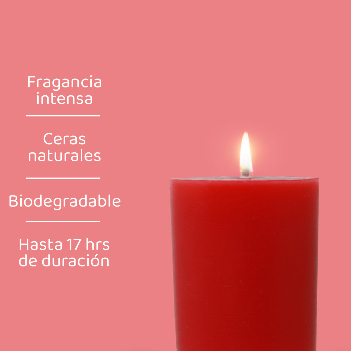 Vela Votiva Aromática 32 Pzas Manzana Canela