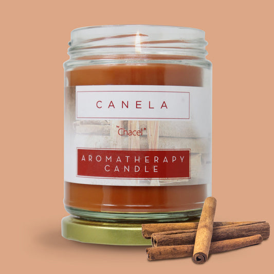 Vela Aromaterapia Canela