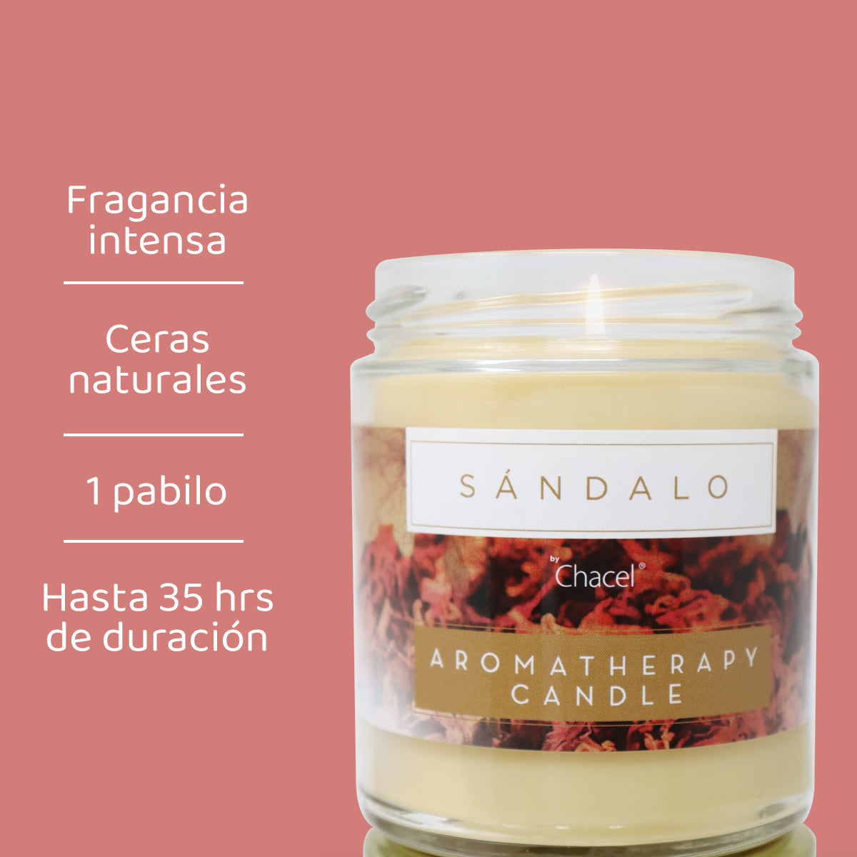 Vela Aromaterapia Sandalo