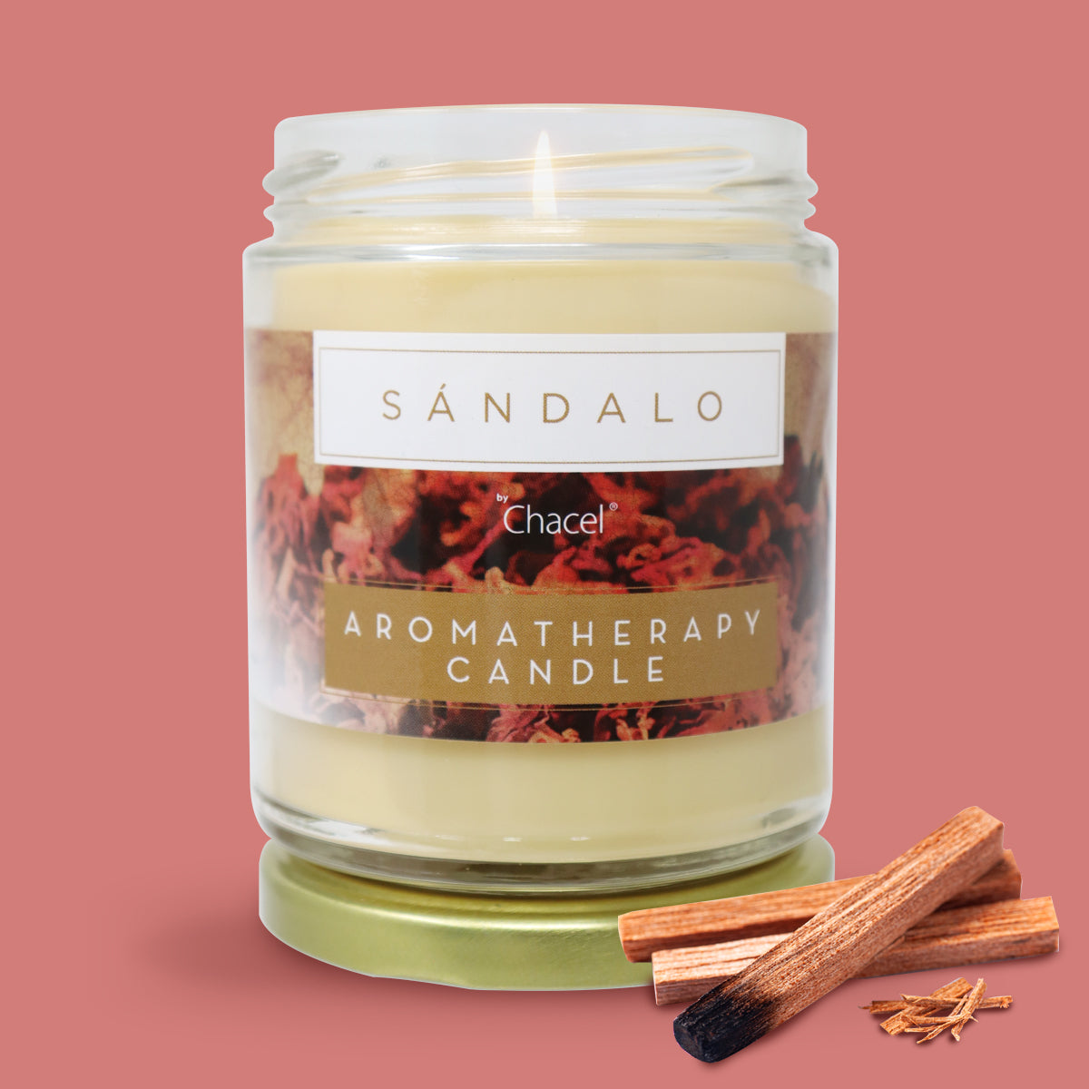 Vela Aromaterapia Sandalo