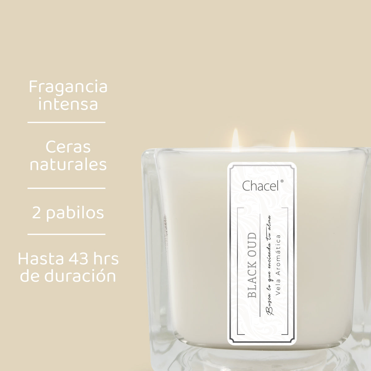 Vela Glam Cube Black Oud