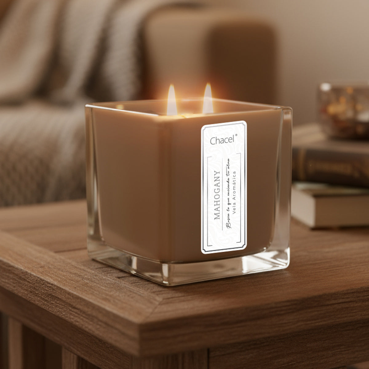 Vela Glam Cube Mahogany