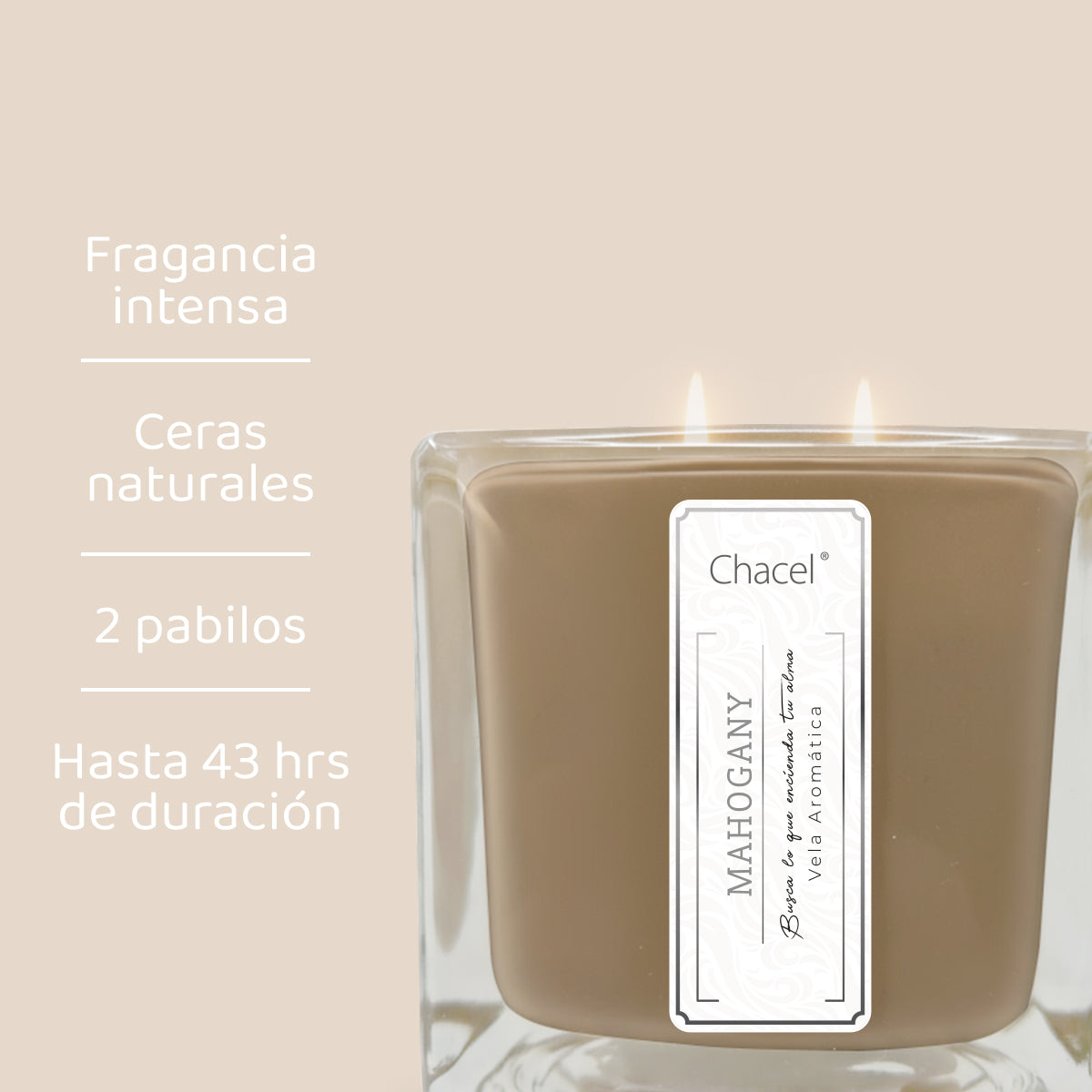 Vela Glam Cube Mahogany