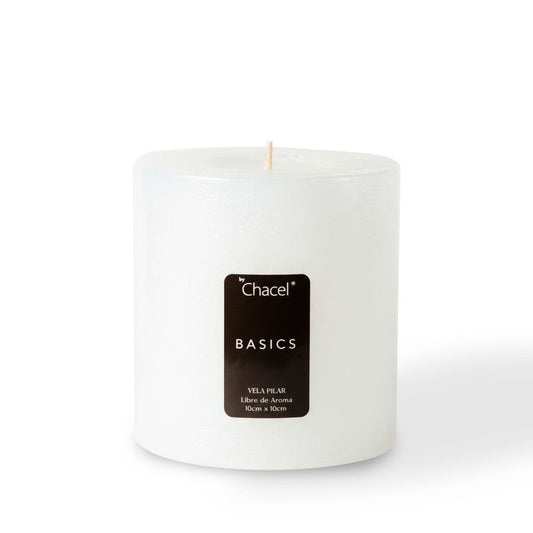 Cirio Blanco 10 x 10 cm