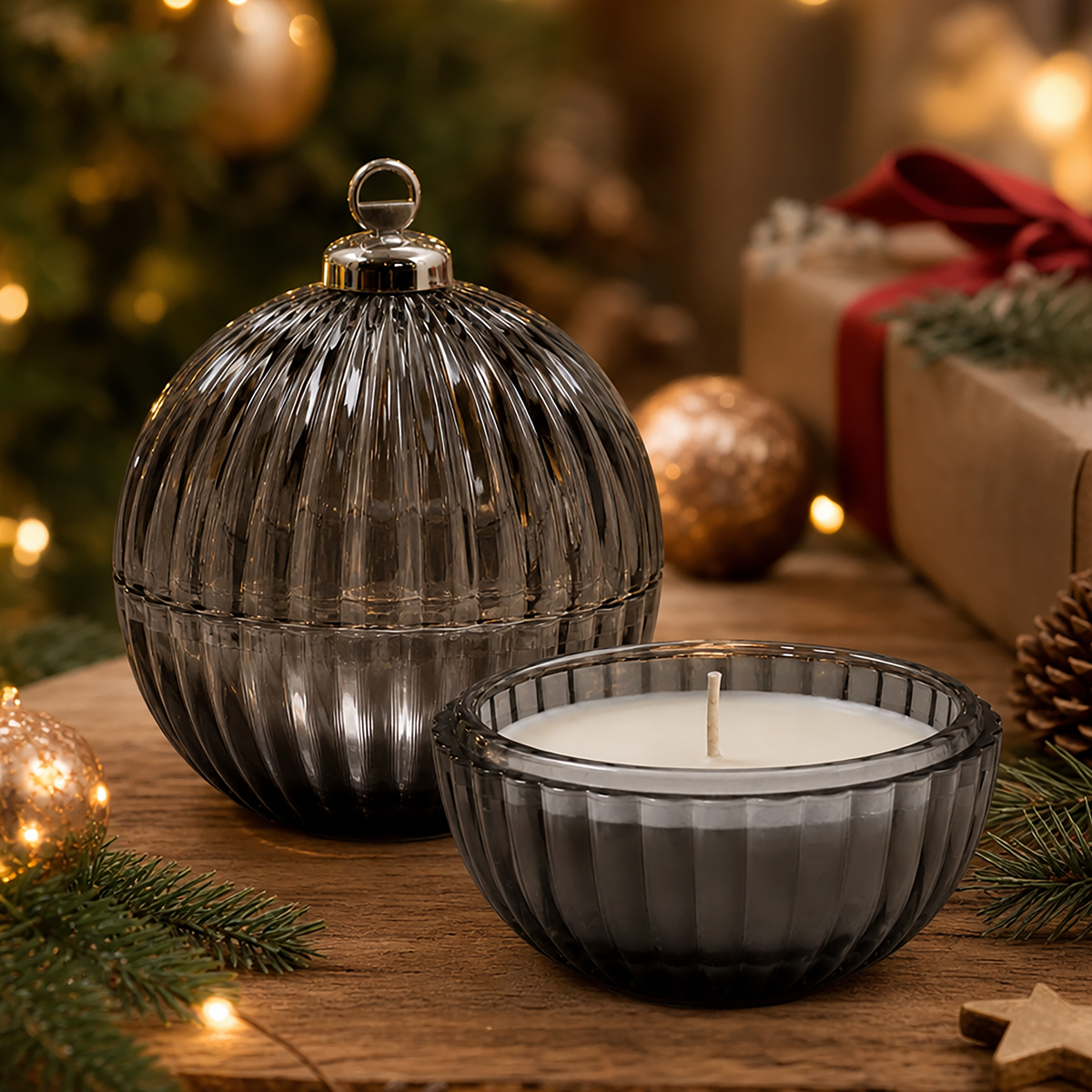 Esfera de Cristal Mediana Ebony