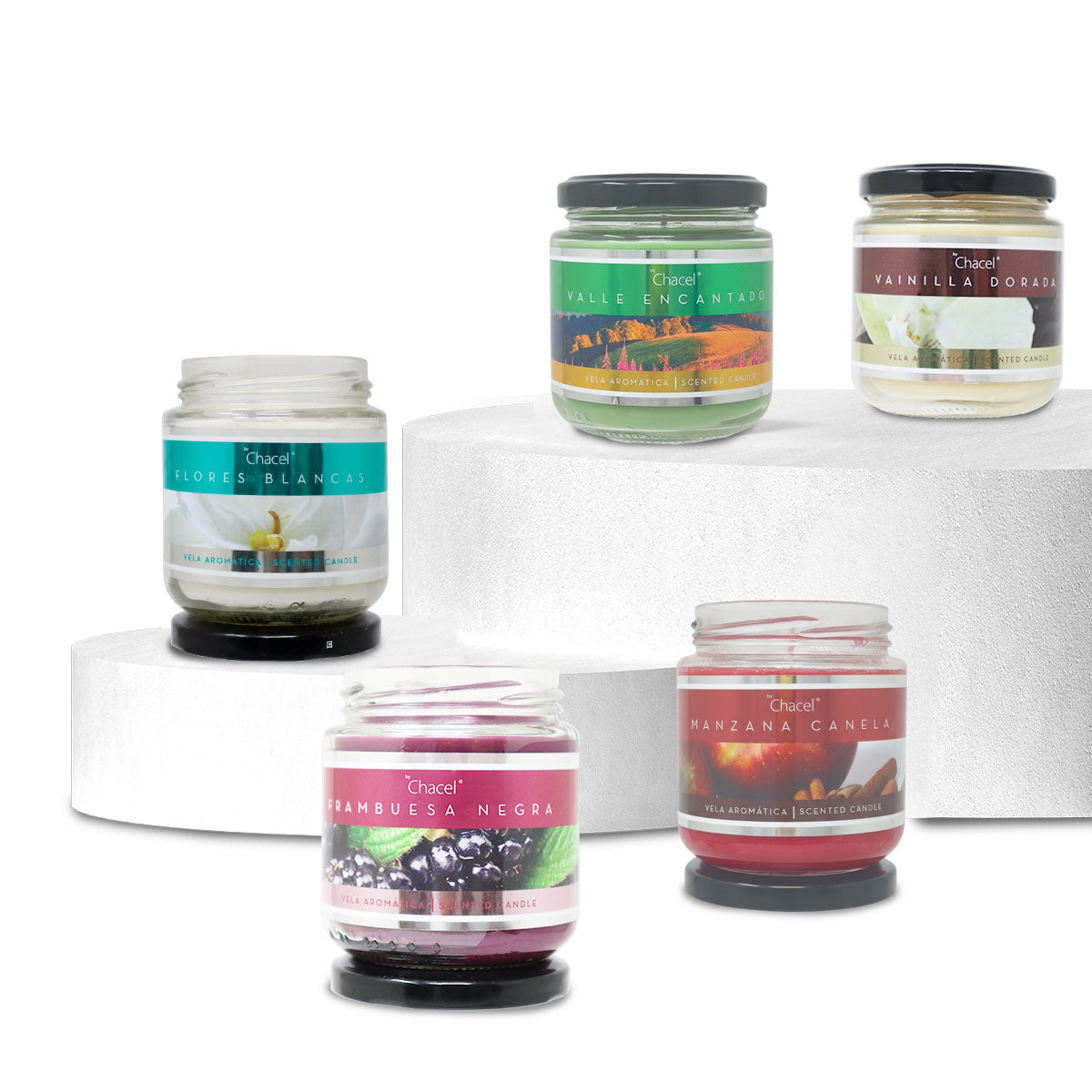 Vela Classic Vainilla Dorada Chica