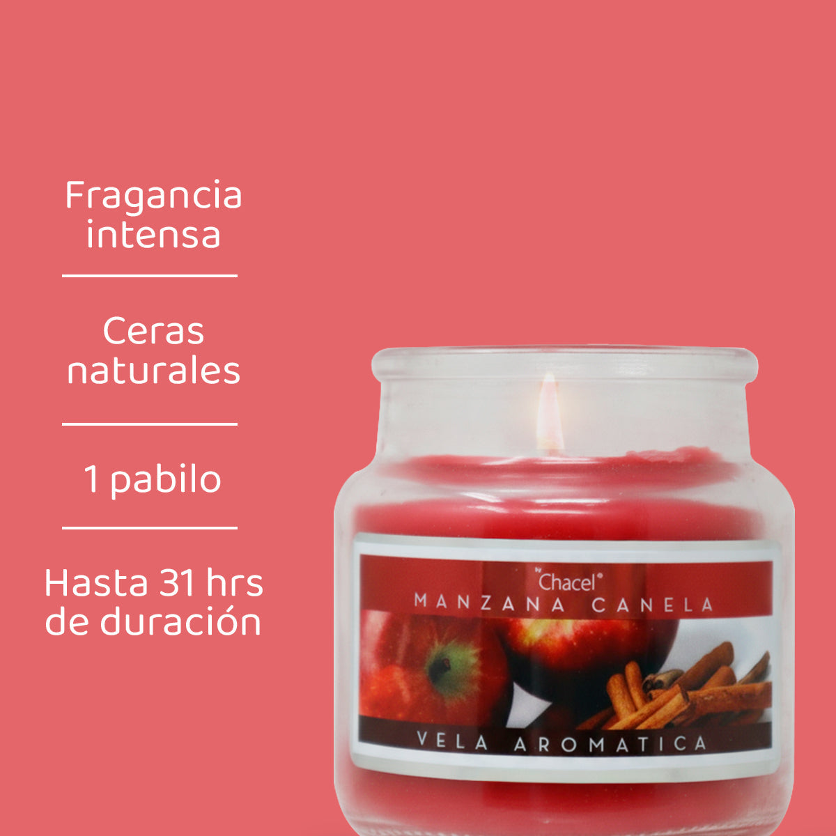 Vela Classic Manzana Canela Mini