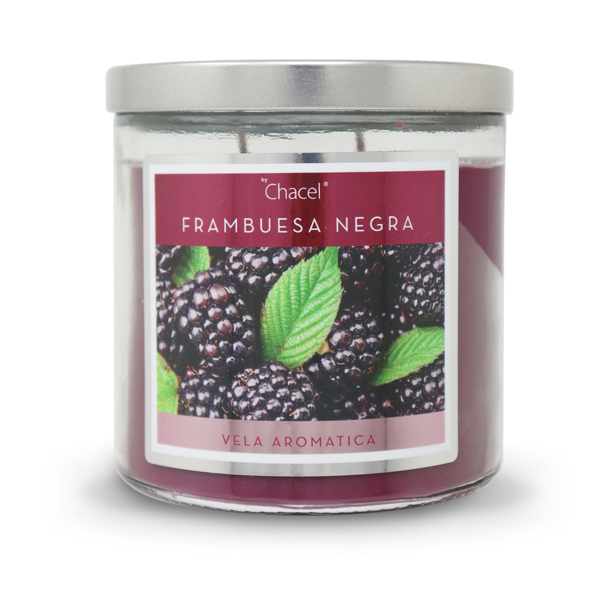 Vela Classic Frambuesa Negra Grande