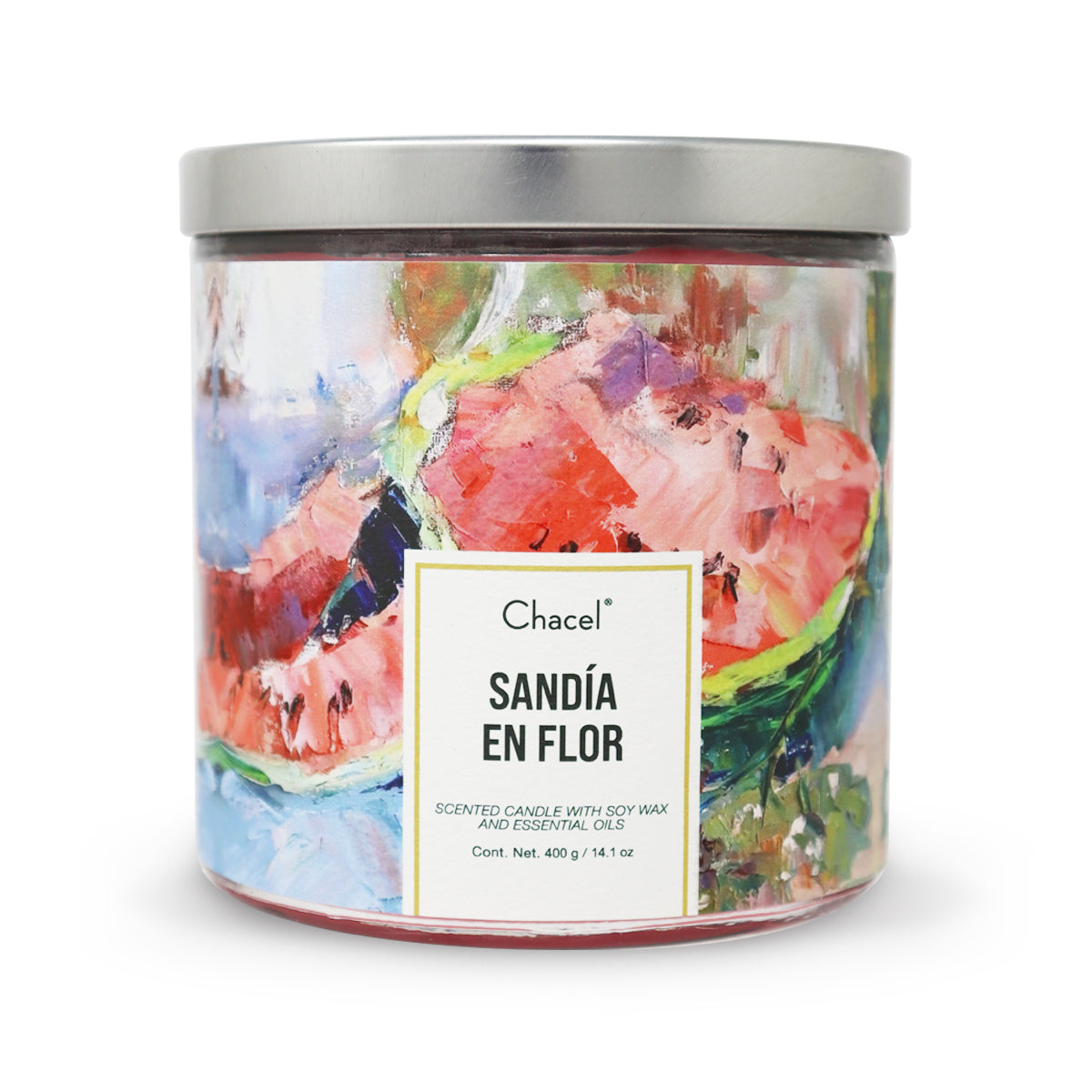 Vela Óleo Sandía en Flor