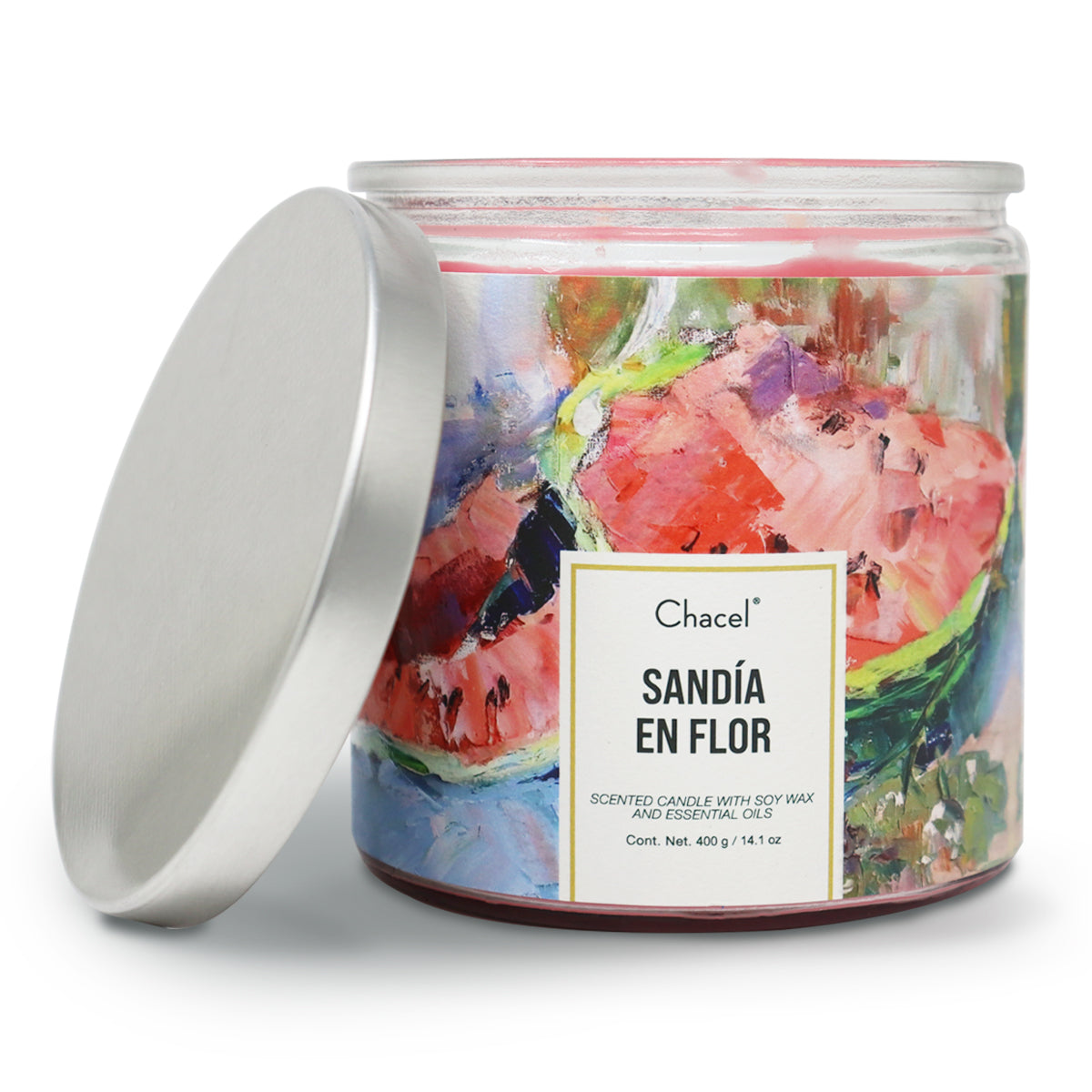 Vela Óleo Sandía en Flor