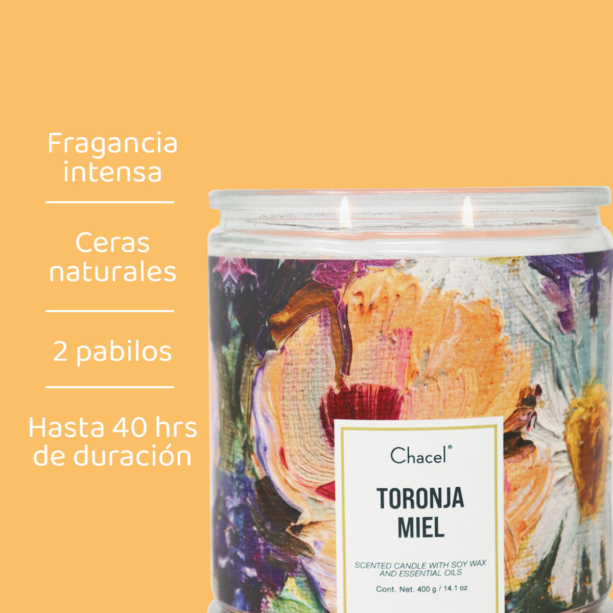 Vela Óleo Toronja miel