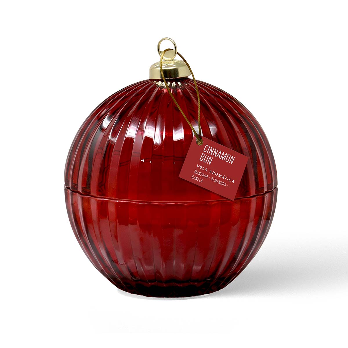 Esfera de Cristal Grande Roja