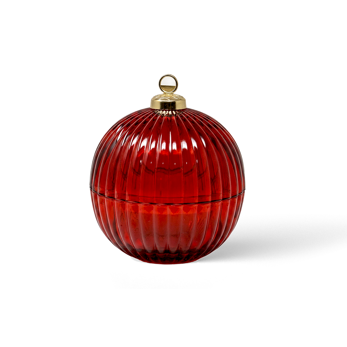 Esfera de Cristal Mediana Roja