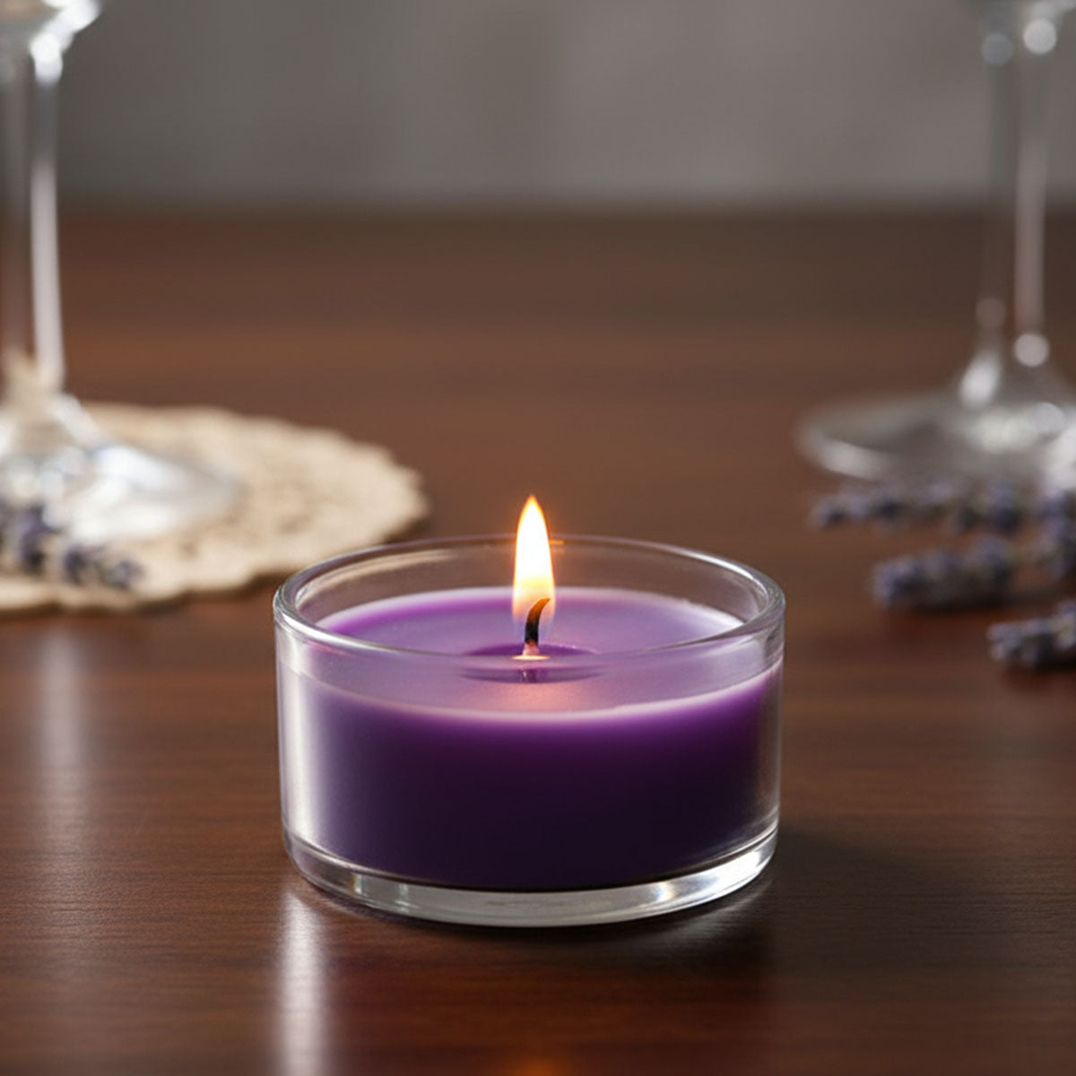 Tea Light Aromática 9 Pzas Lavanda