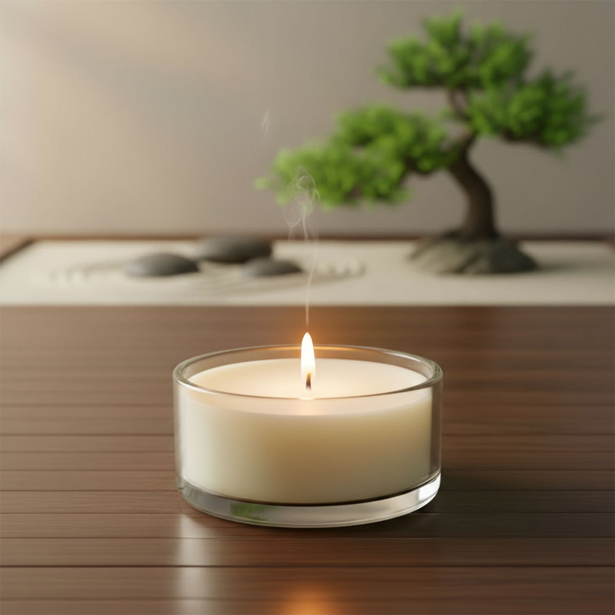 Tea Light Aromática 9 Pzas Vainilla Dorada